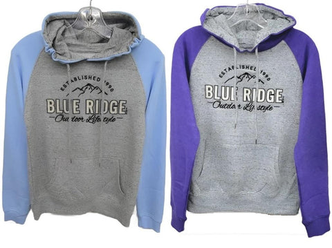 Blue Ridge Two Tone Hoodie - Womens