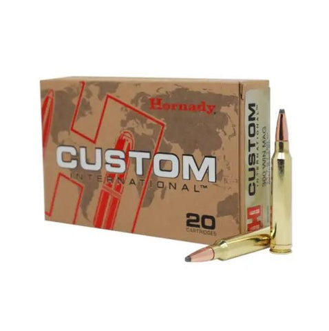 Custom International 300 Win Mag 180 GR SP - 20 Count