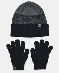 UA Beanie & Gloves Combo - Boys