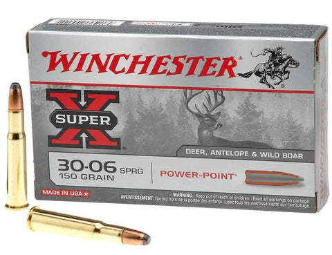 Super X 30-06 Sprg Power Point, 180Gr. - 20 Rounds