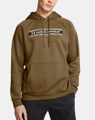 UA Camo Chest Stripe Hoodie - Mens