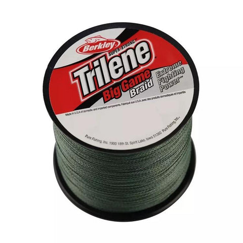 Trilene Big Game Braid 65 LB 330 YD - Lo-Vis Green