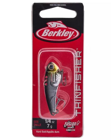 Berkley ThinFisher 1/4oz Black Silver