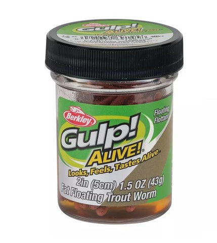 Berkley Gulp Alive! Fat Floating Trout Worm 2"