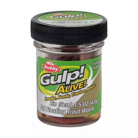 Berkley Gulp Alive! Fat Floating Trout Worm