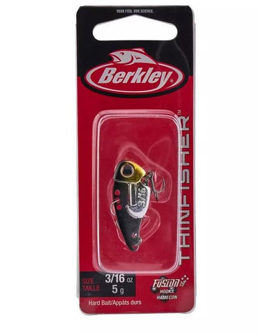 Berkley Thinfisher 3/16oz. Black Silver