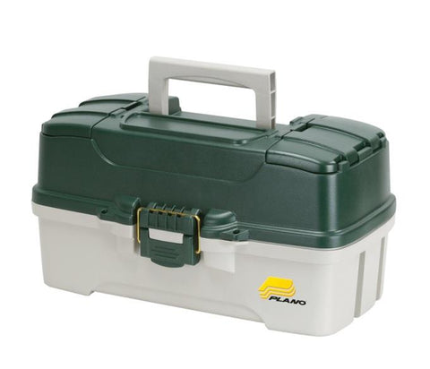 Plano Three-Tray Green Tackle Box