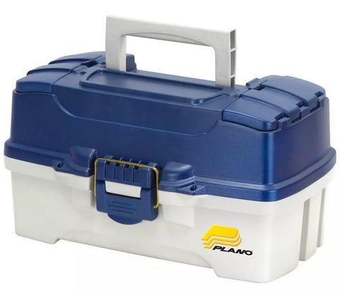 Plano Two-Tray Tackle Box - Blue/Sandstone